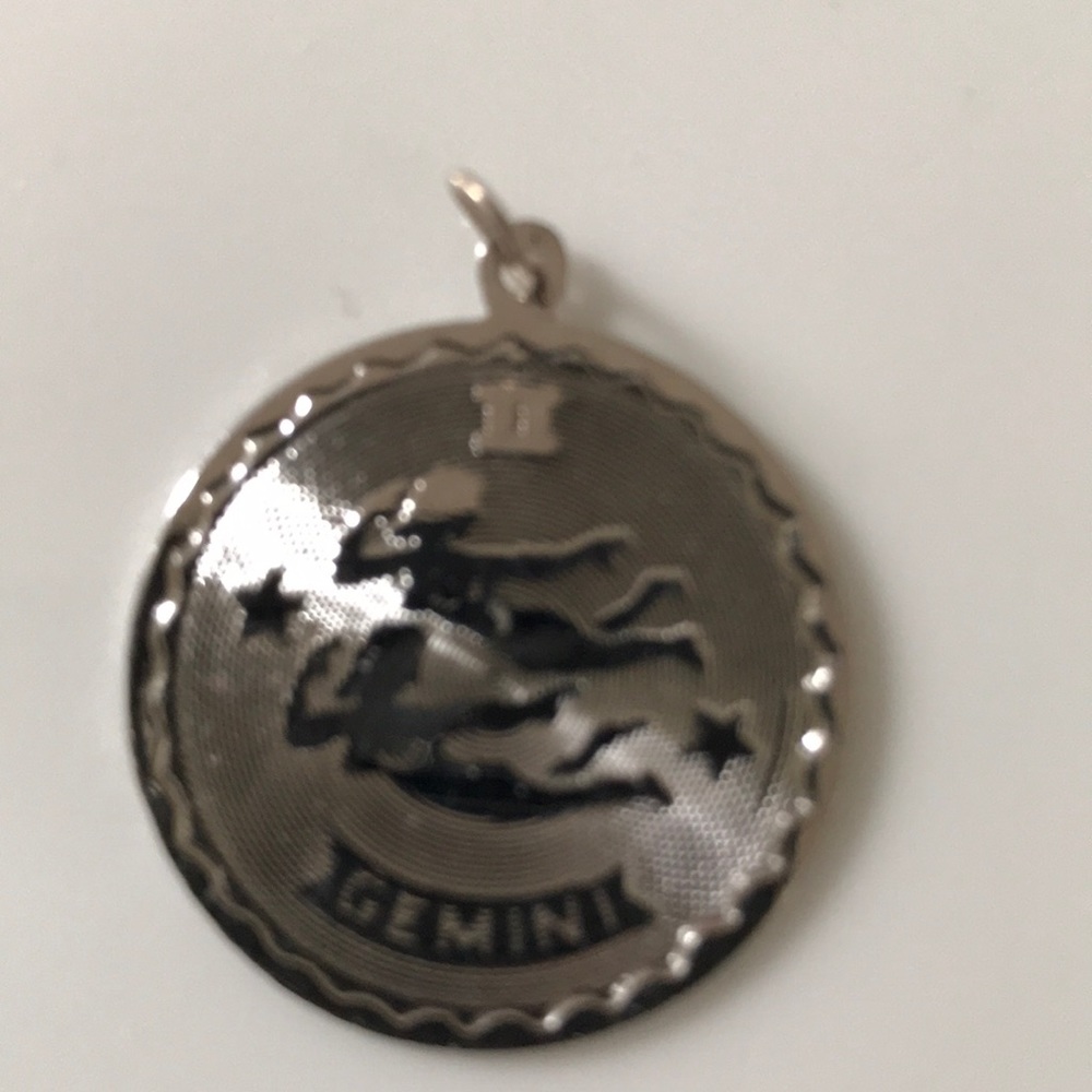 COPY - Vintage Gemini Zodiac Pendant